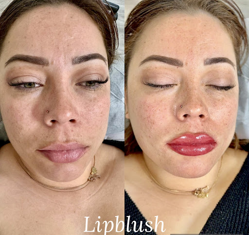 Explore yin yang couple tattoo ideas, creative tattoo ideas in Savannah, available at Haute Brows. Cosmetic Tattoo