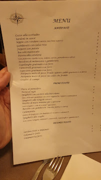 Menu / carte de La Rosa Dei Venti à Trieste