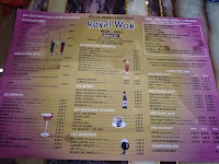 Royal Wok à Wissembourg menu