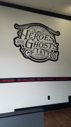 Tattoo Shop «Heroes & Ghosts Tattoo», reviews and photos, 3035 W Cary St, Richmond, VA 23221, USA
