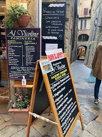 Sandwicherie Al Vicolino à Volterra - menu / carte
