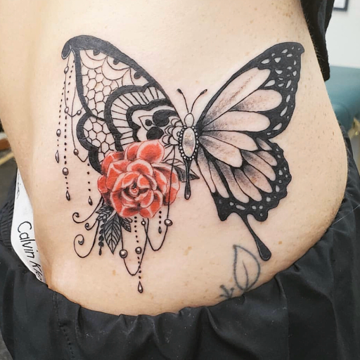 Explore addiction tattoo ideas, creative tattoo ideas in Kenosha, available at Kenosha Tattoo Company