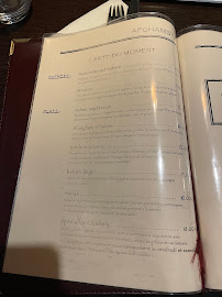 Menu du Restaurant l'Afghanistan à Paris