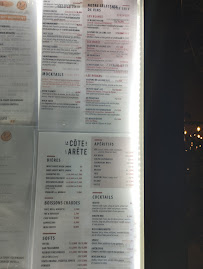 La Côte & L'Arête - Lescar à Lescar menu