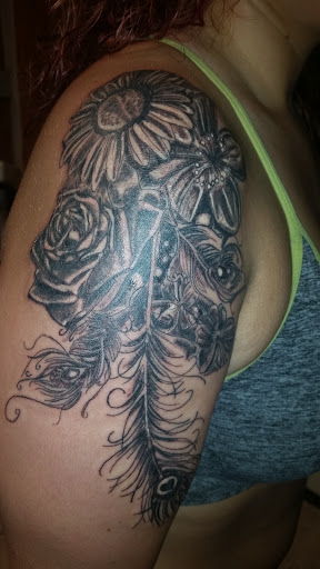 Explore rancher tattoo ideas, creative tattoo ideas in Cumberland, available at Queen City Ink