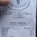 Photo n°1 de l'avis de Franco.a fait le 30/11/2023 à 15:34 sur le  Osteria VolumeDue à Padua