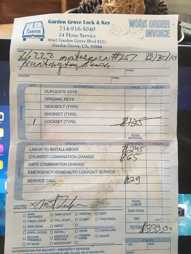 Locksmith «Auto Locksmith Irvine», reviews and photos