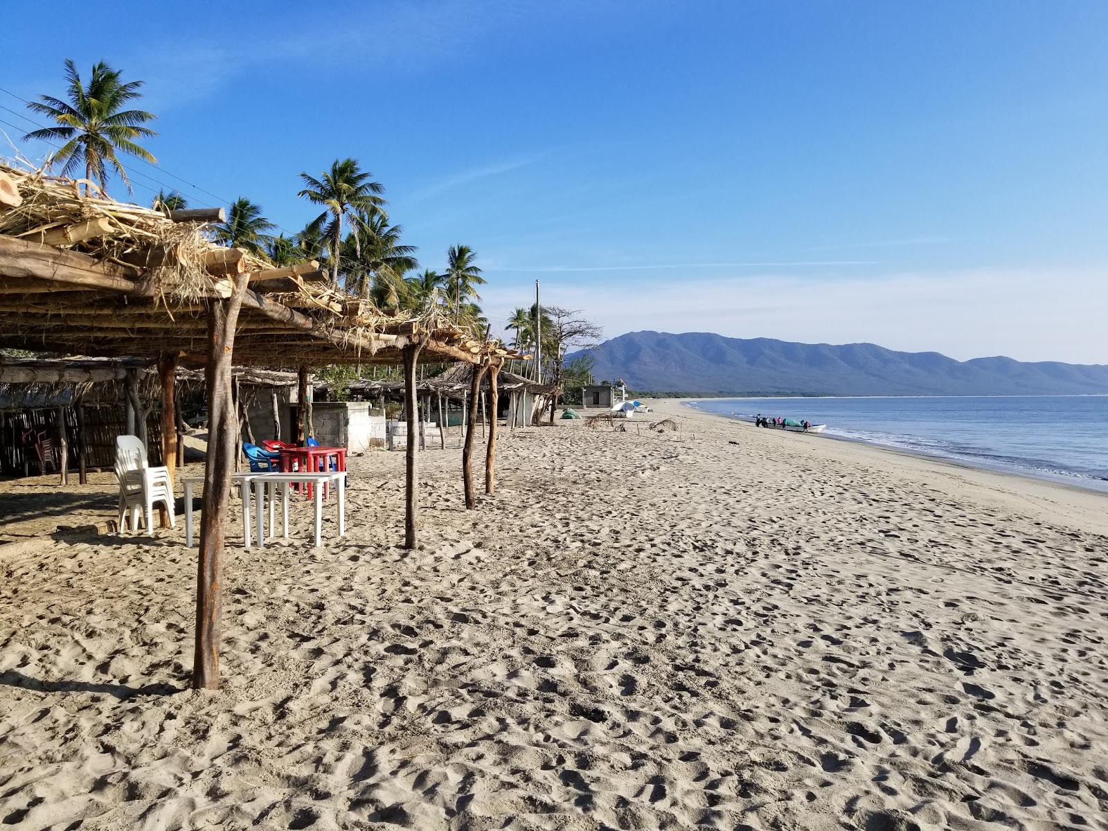 Foto de Cangrejo beach con arena beige superficie