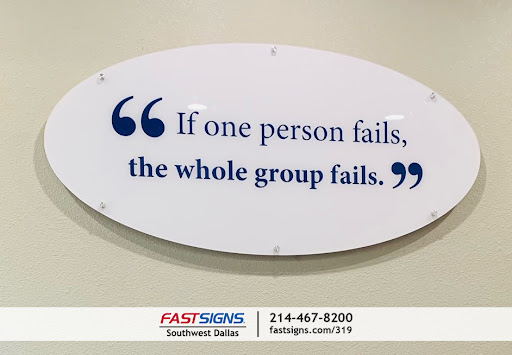 Sign Shop «FASTSIGNS», reviews and photos, 6940 Marvin D Love Fwy, Dallas, TX 75237, USA