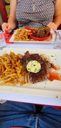 Steak du Restaurant français RESTAURANT LE VIEUX LYON - n°8