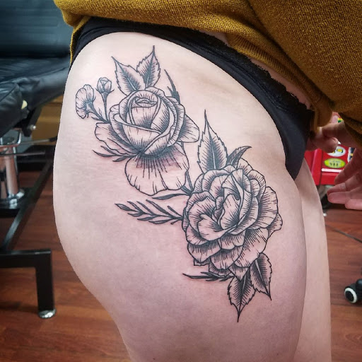 Explore ems tattoo ideas, creative tattoo ideas in San Diego, available at Funhouse Tattoo