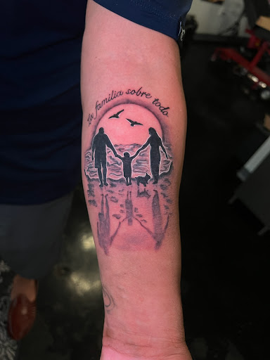 Explore 100 dollar bill tattoo ideas, creative tattoo ideas in Kissimmee, available at Fallen Heroes Tattoo & Piercing (Florida)