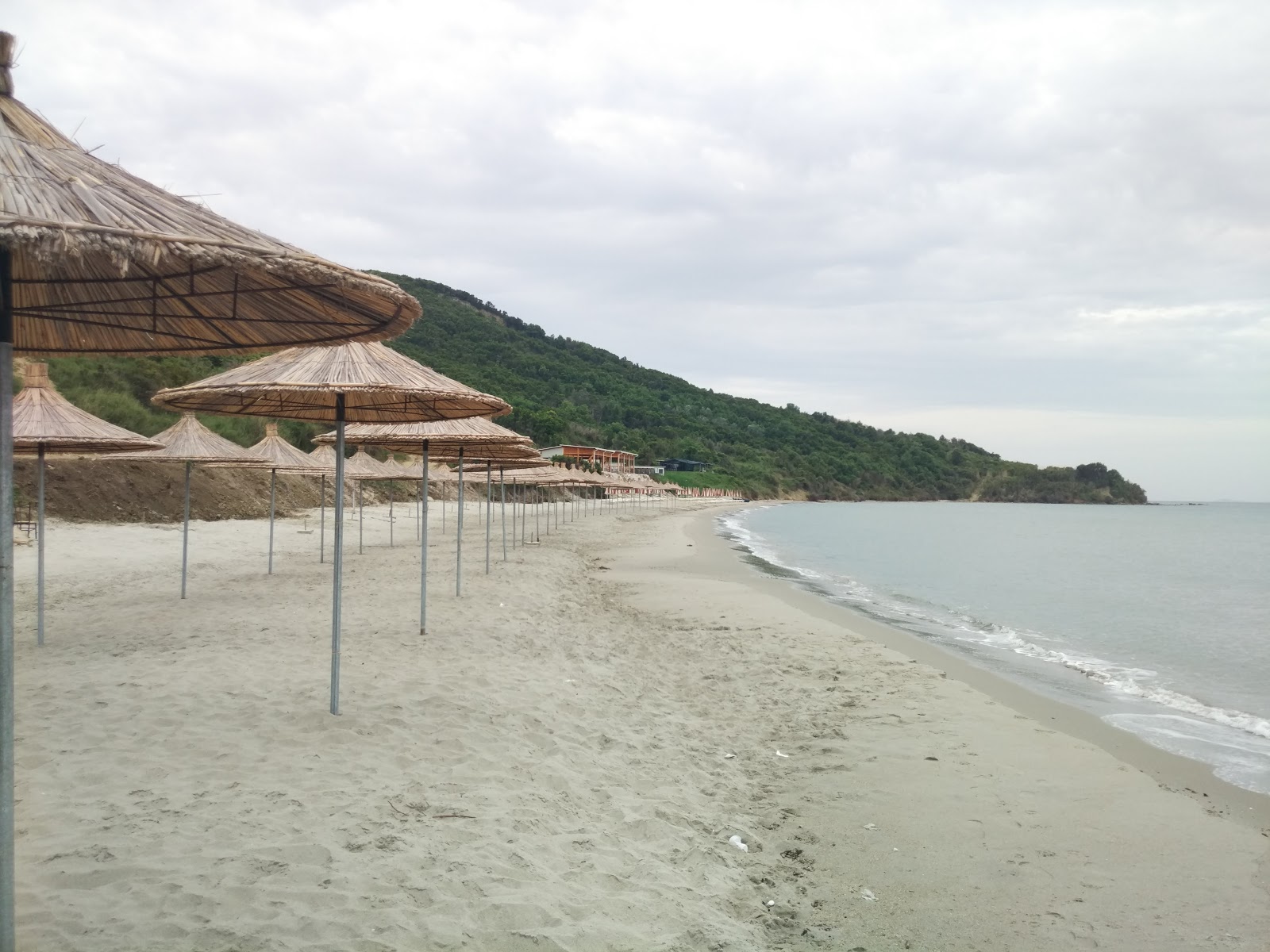 Foto van Qarku i Durresit beach strandresortgebied