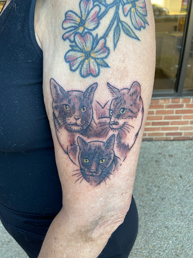 Explore tattoo ideas for womens thigh, creative tattoo ideas in Severna Park, available at Oxblood Ink