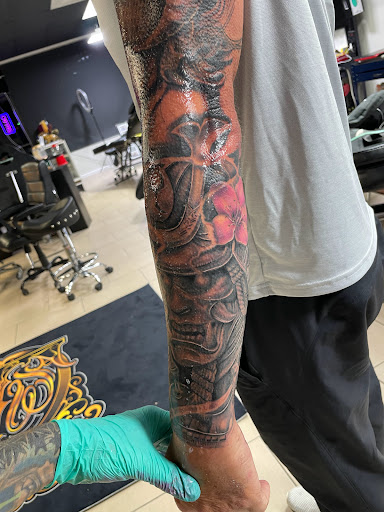 Explore wild tattoo ideas, creative tattoo ideas in Sarasota, available at SEVEN SINS Tattoo Studio