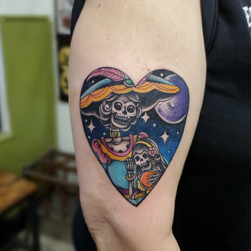 Explore ace of hearts tattoo ideas, creative tattoo ideas in Bakersfield, available at CLASSIC STANDARD TATTOO CO.