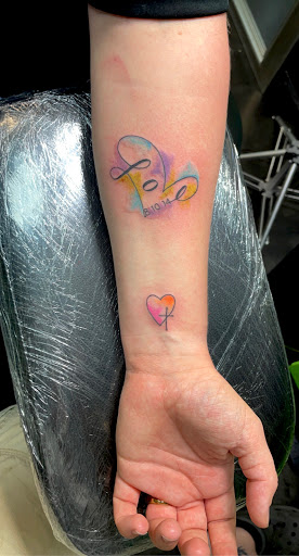 Explore family silhouette tattoo ideas, creative tattoo ideas in Meridian, available at Creative Pain Tattoo Studio