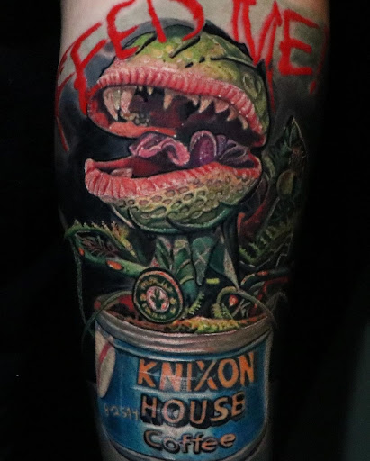 Explore van gogh tattoo ideas, creative tattoo ideas in Buford, available at Inked Arts Tattoo Studio