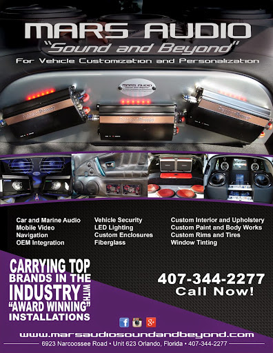 Car Stereo Store «MARS AUDIO», reviews and photos, 6923 Narcoossee Rd Unit 623, Orlando, FL 32822, USA