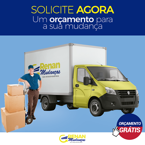 Logo da empresa - Renan mudanças