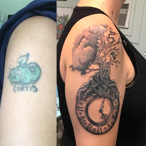 Explore exercise tattoo ideas, creative tattoo ideas in Ocala, available at The Tattoo Gallery of Ocala LLC