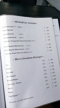 Carte du Pizzeria Ristorante Salvatore à Winterlingen