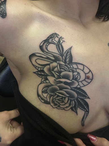 Explore surgical tech tattoo ideas, creative tattoo ideas in Nashville, available at RedBird Tattoo
