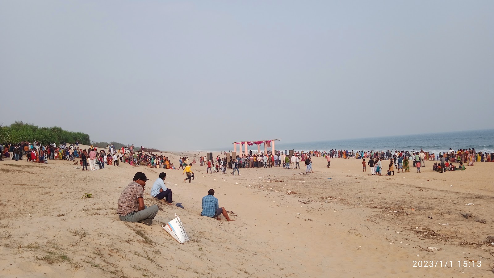 Foto van Dankalpadu Beach met hoog niveau van netheid