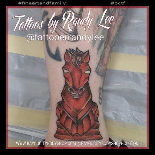 Tattoo Shop «Bayou City Body Shop Tattoo Studio», reviews and photos, 4025 Hwy 6 N #105b, Houston, TX 77084, USA