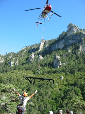 travaux acrobatiques et d'accès difficiles à Aguessac