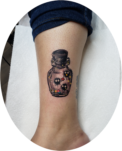 Explore fishing lure tattoo ideas, creative tattoo ideas in Coachella, available at Ink Devotion Tattoo & Body Piercings