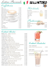 Bucintoro Auronzo : Food and Wine Cocktail Bar à Auronzo di Cadore carte