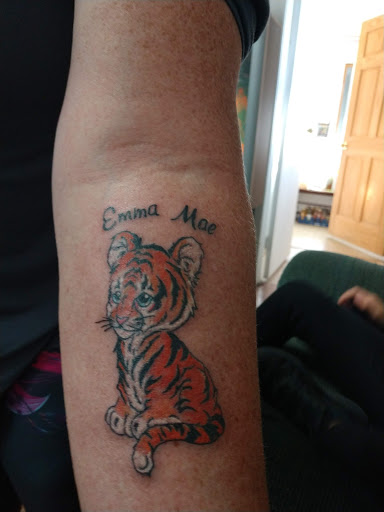 Explore tattoo ideas forearm female, creative tattoo ideas in Plattsburgh, available at Mad Pup Tattooing