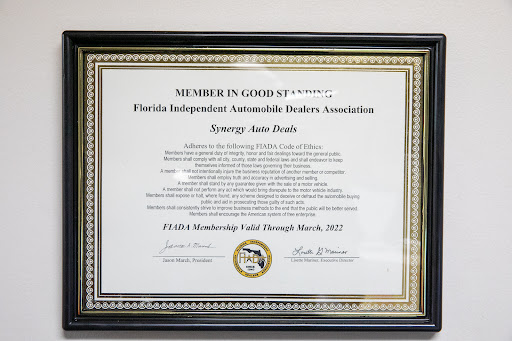 Used Car Dealer «Synergy Auto Deals», reviews and photos, 4651 SW 51st St #801, Davie, FL 33314, USA