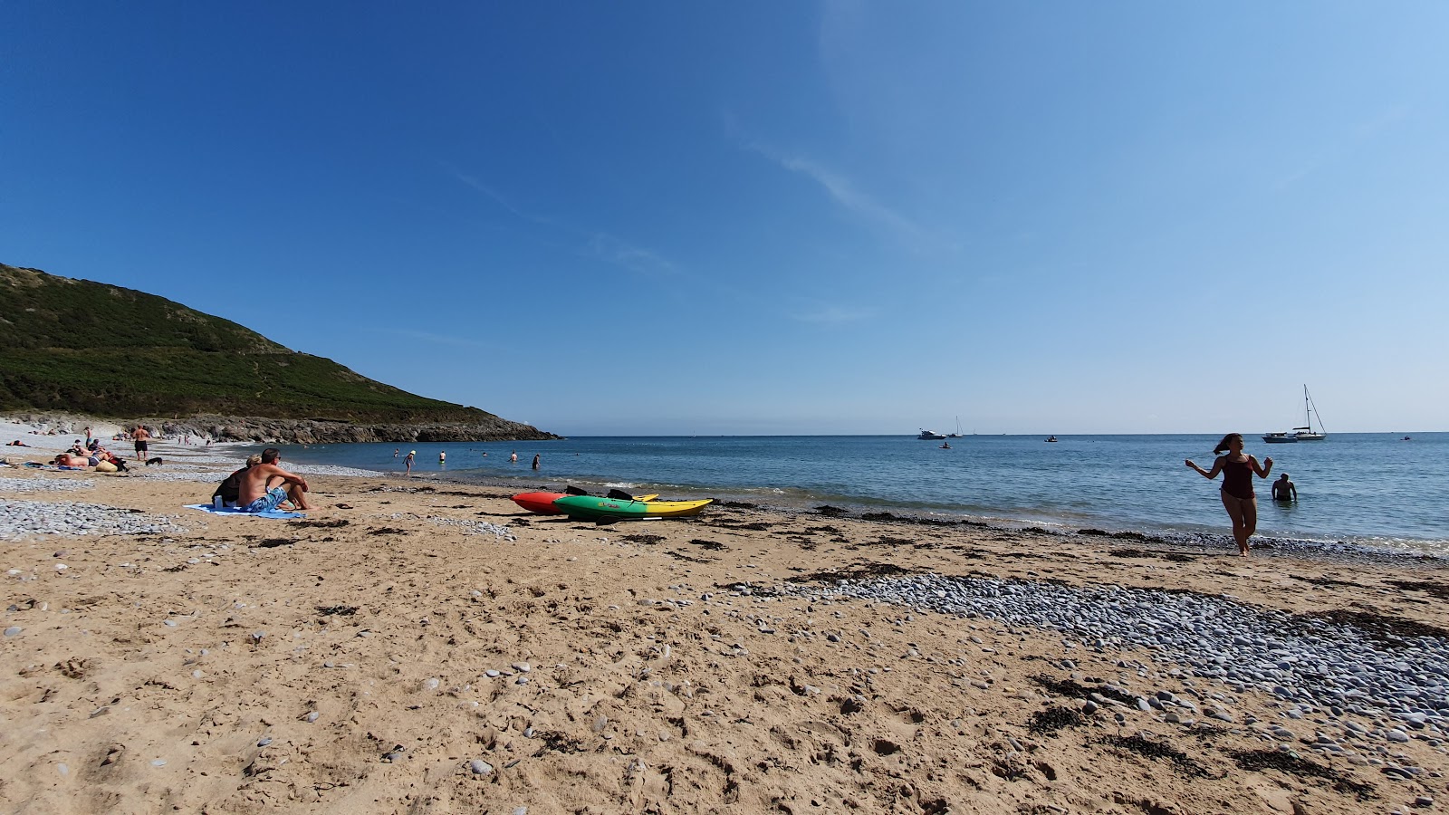 Foto di Pwll Du beach zona selvaggia