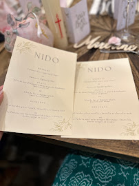 Restaurant Nido à Vincennes - menu / carte