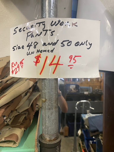 Army & Navy Surplus Shop «Supply Sargent General Store», reviews and photos, 347 W 200 S St, Pleasant Grove, UT 84062, USA