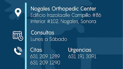 Dr Jose Eduardo Castañeda/ Ortopedia y Traumatologia Nogales