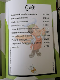 Pizzeria Perri's Bistrot à Catanzaro (la carte)