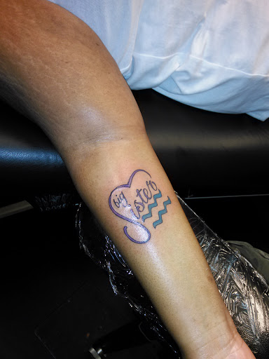 Explore pec tattoo ideas, creative tattoo ideas in Goose Creek, available at Blu Gorilla Goose Creek