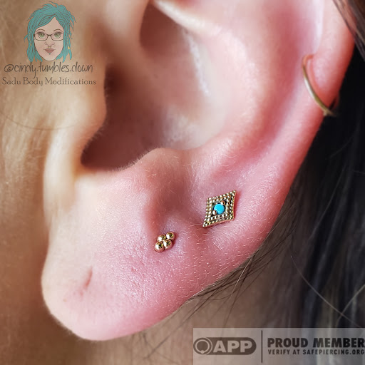 Explore tattoo ideas for cover up, creative tattoo ideas in Charlotte, available at SADU Body Piercing & Modifications