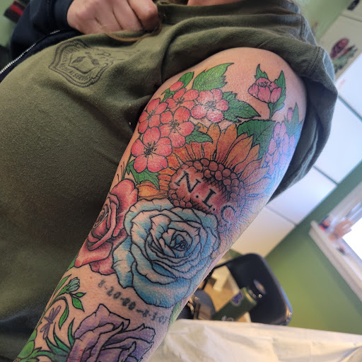 Explore coraline tattoo ideas, creative tattoo ideas in Virginia Beach, available at Studio Evolve