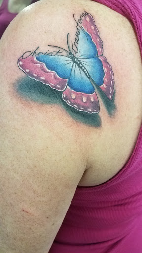 Explore tattoo shop ideas, creative tattoo ideas in Easley, available at Amber Island Tattoo