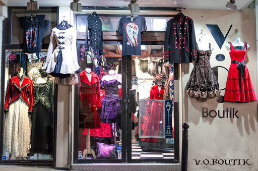 VO Boutik - vêtement gothique - Steampunk - burlesque - retro année 50 - Fetiche - vampire - accessoire gotique