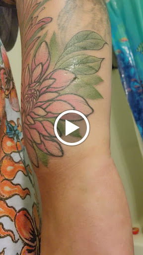 Explore behind ear tattoo ideas for guys, creative tattoo ideas in Pendleton, available at TRUE GRIT TATTOO