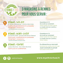 Ethnic Food à Rennes menu