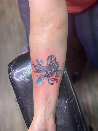 Explore rip grandma tattoo ideas, creative tattoo ideas in Goose Creek, available at Red Kirin Tattoo