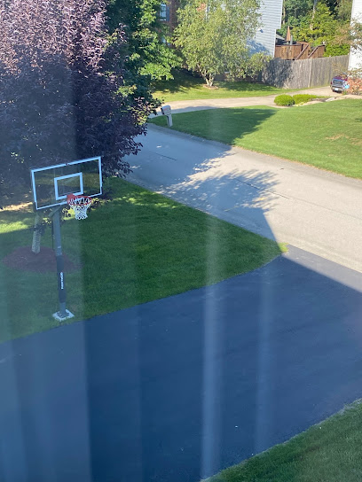 1 Hoop Basketball Court