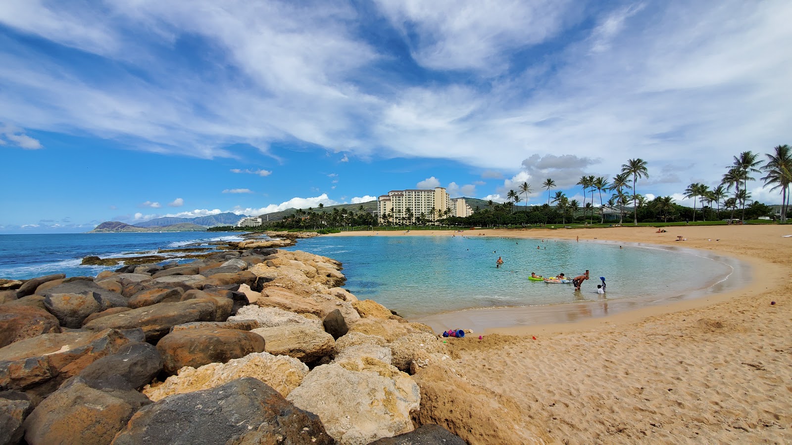 Foto av Ko Olina Beach och bosättningen