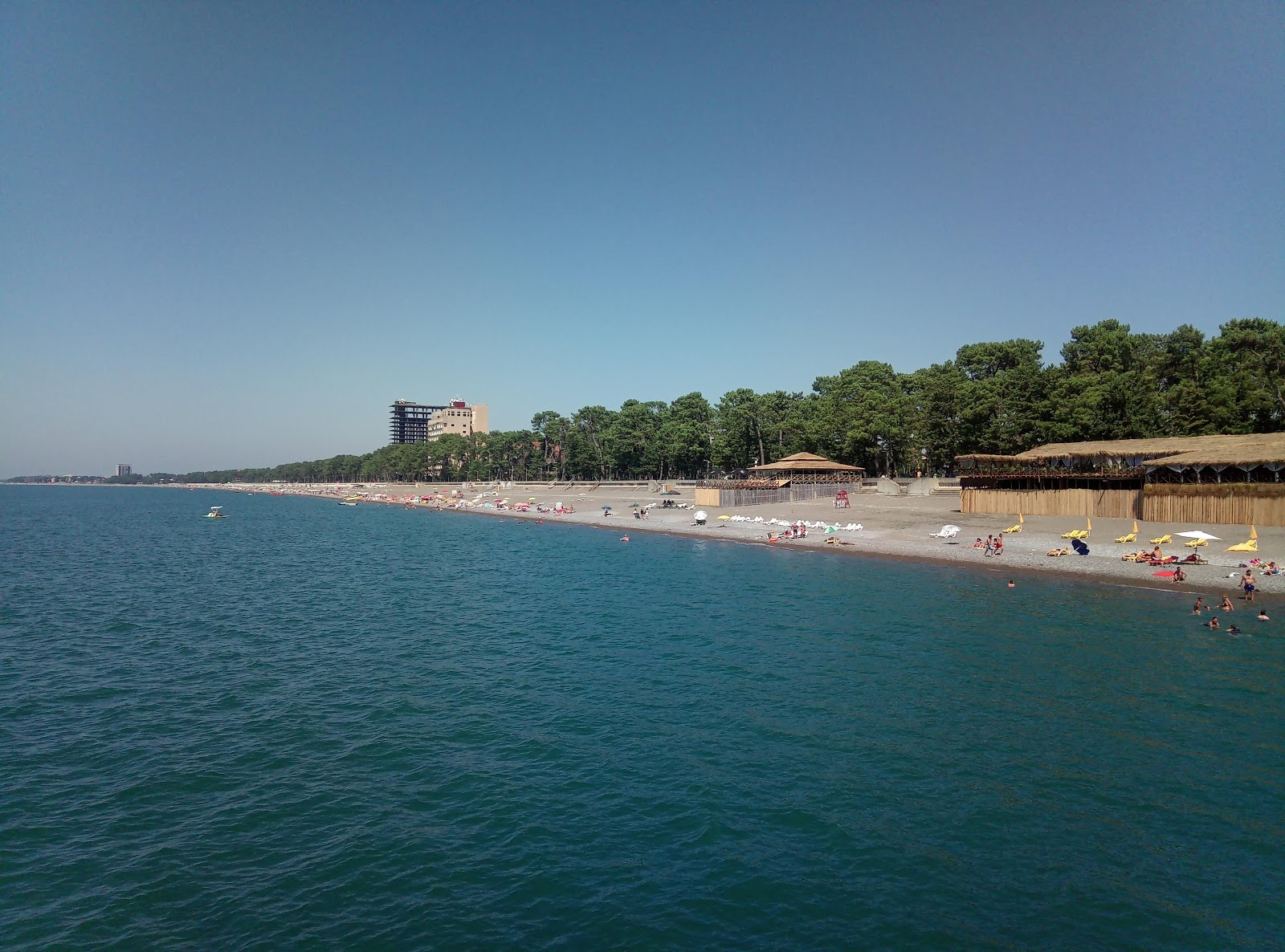 Foto von Kobuleti beach II mit graue kiesel Oberfläche